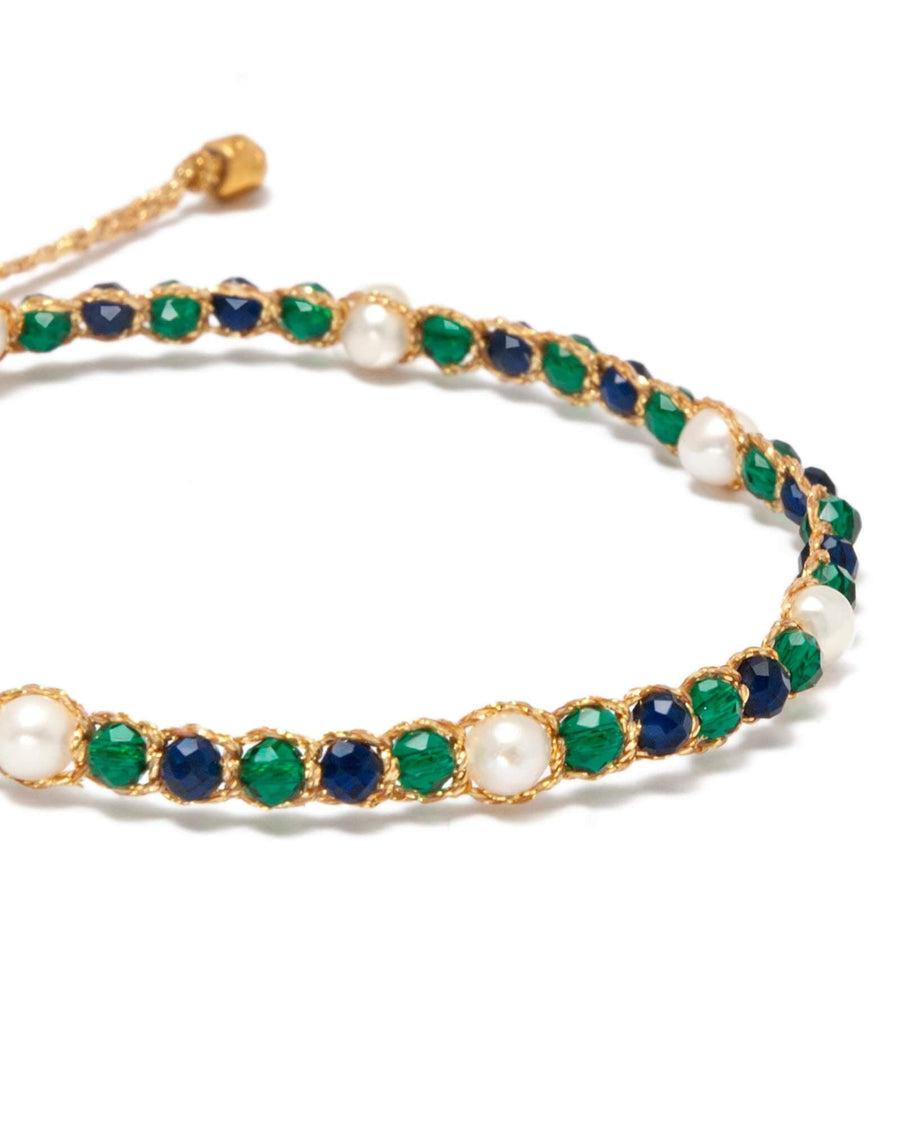 Fresh Water Pearl & Gemstone Bracelet | Horizon - Samapura Jewelry