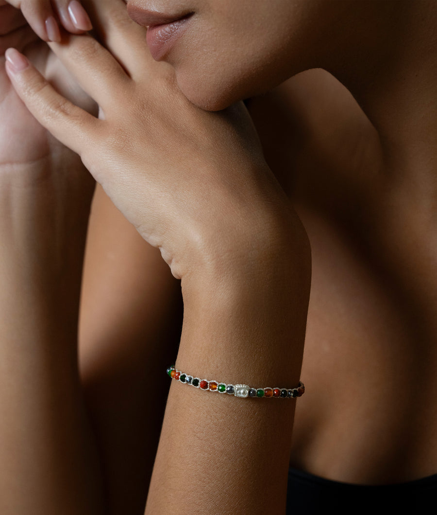 Viva La Vida Bracelet | Silver