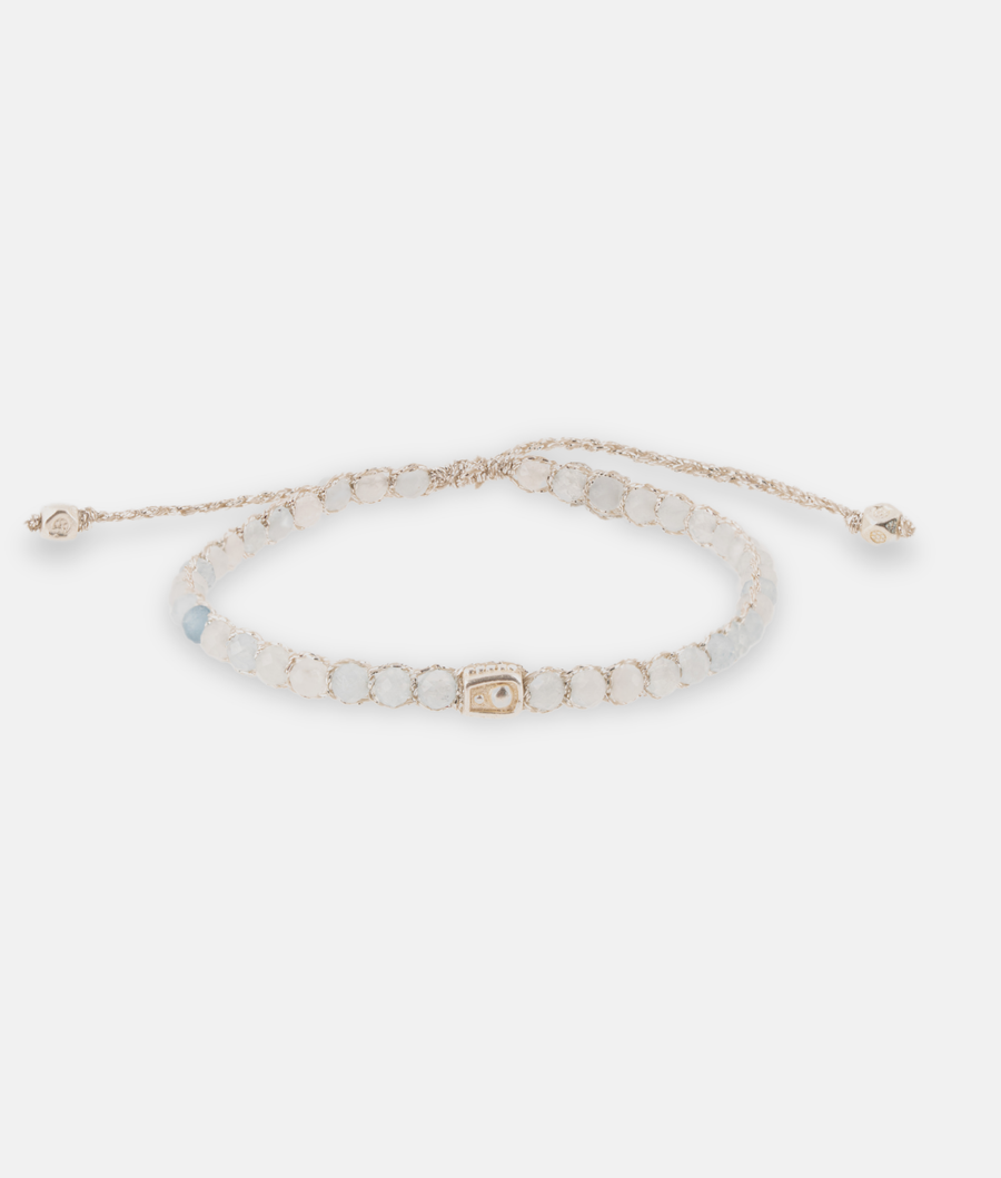 Aquamarine Bracelet | Silver