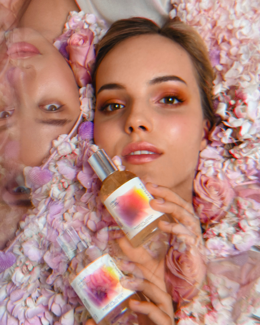 Bundle, Angel No.111,hand-blended Gem Aura Fragrance infused with Herkimer Diamonds.