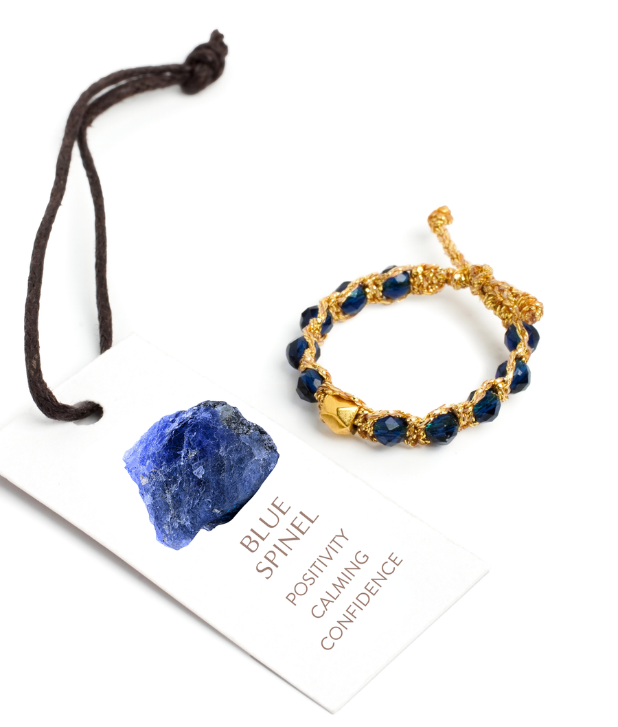 Blue Spinel Rings | Gold
