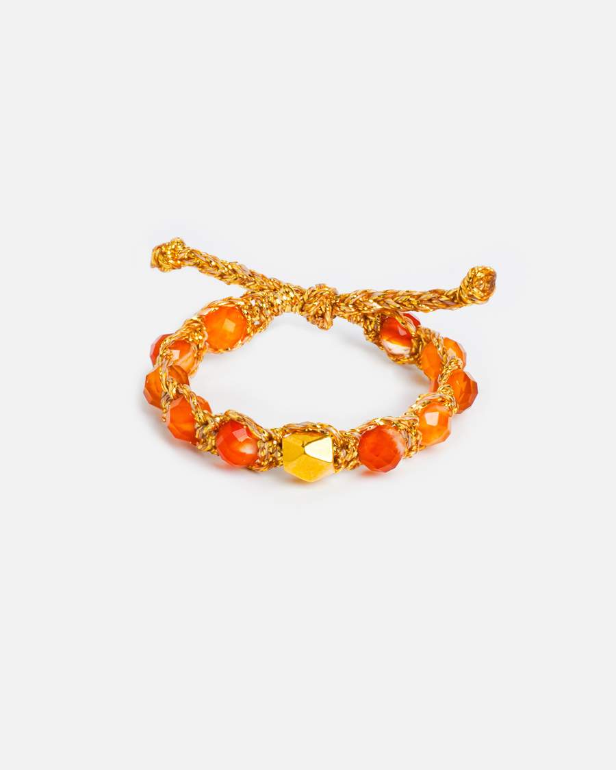 Carnelian From Brazil Rings | Gold