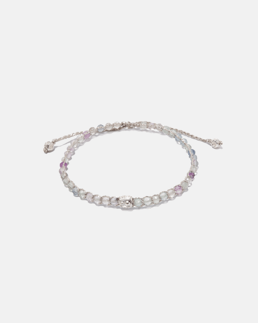 Fluorite Bracelet | Silver