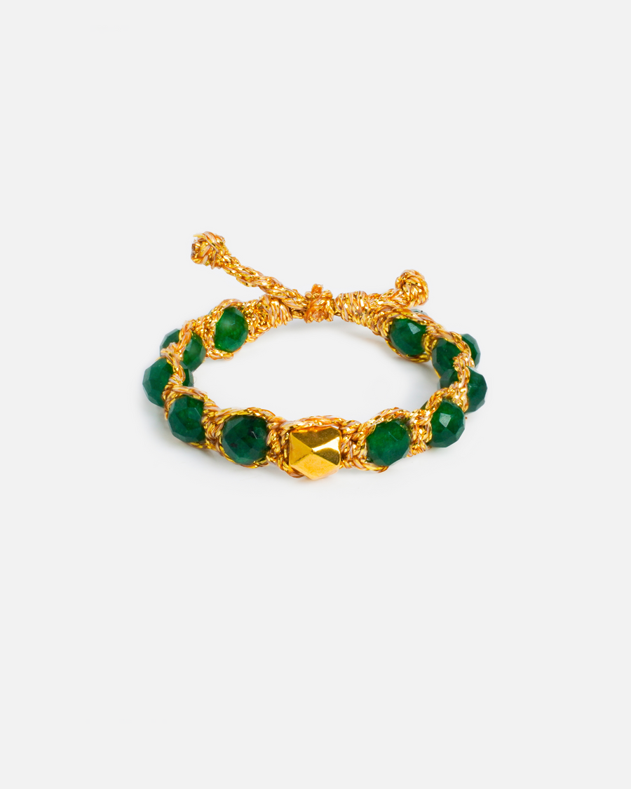 Green Spinel Rings | Gold