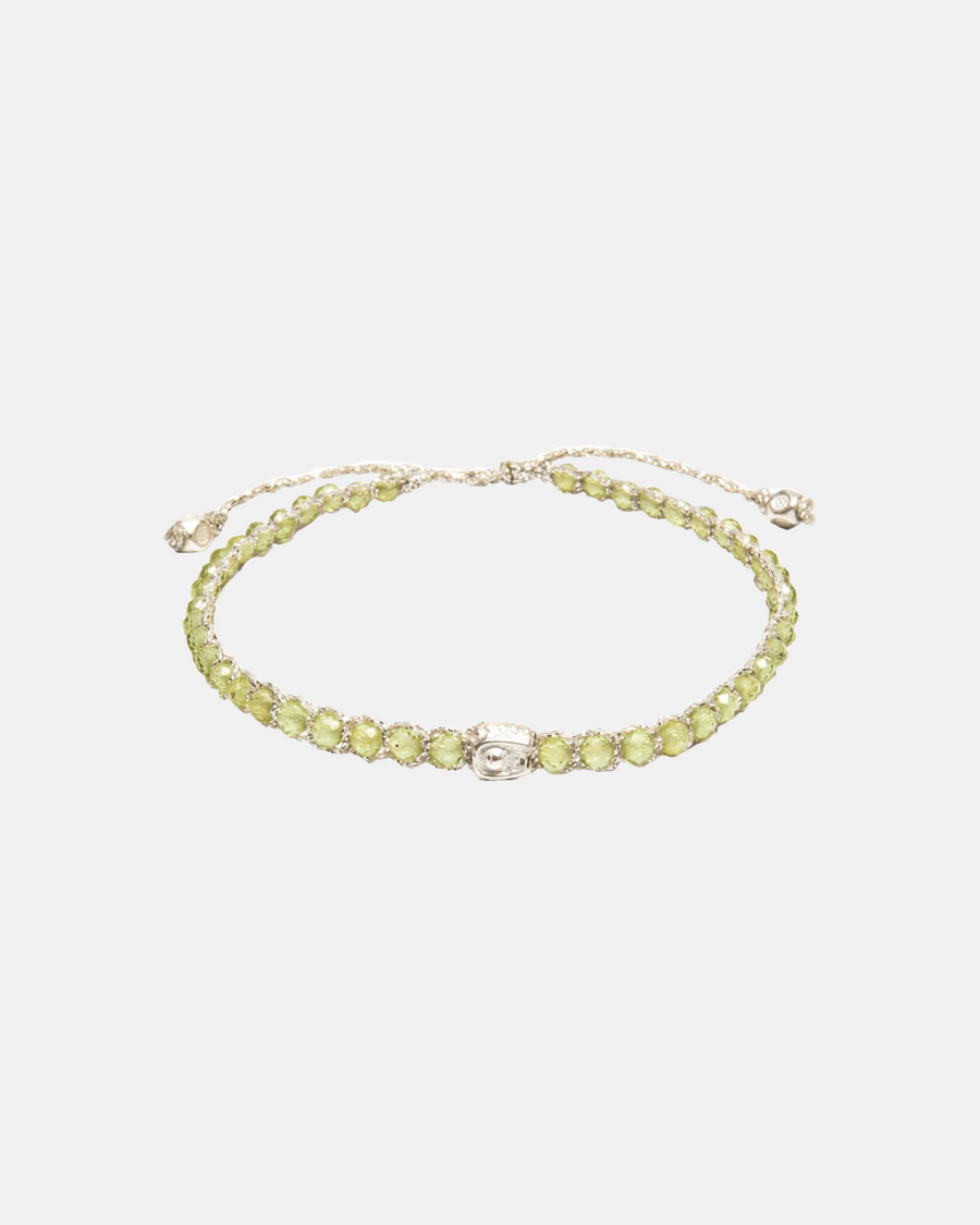 Peridot Bracelet | Silver