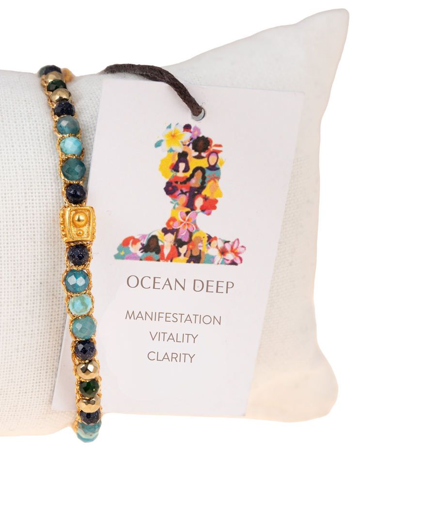 Ocean Deep Bracelet | Gold