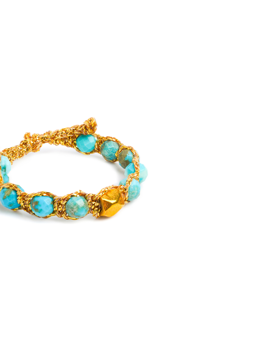 Light Turquoise Rings | Gold