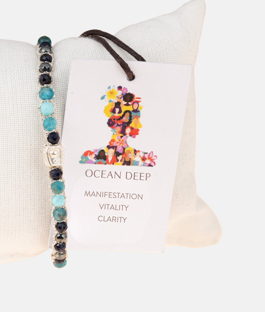 Ocean Deep Bracelet | Silver