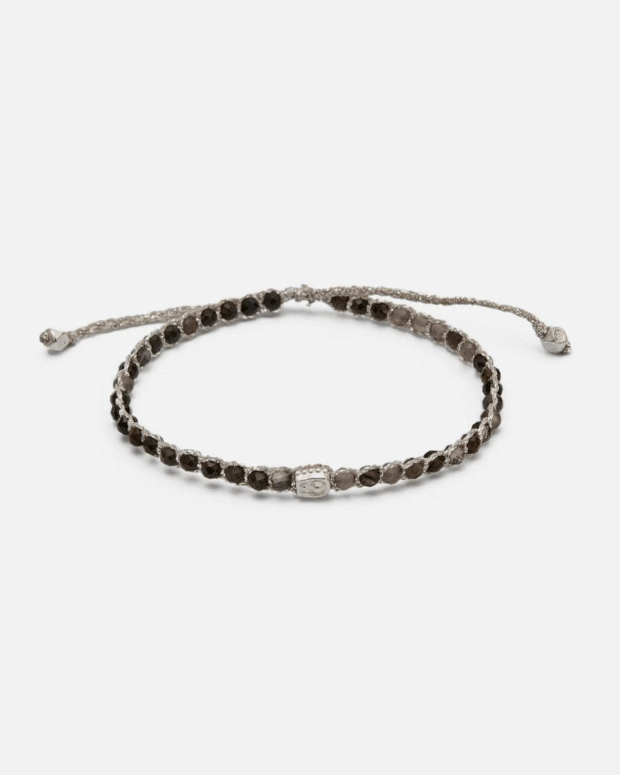 Dark Labradorite Bracelet | Silver