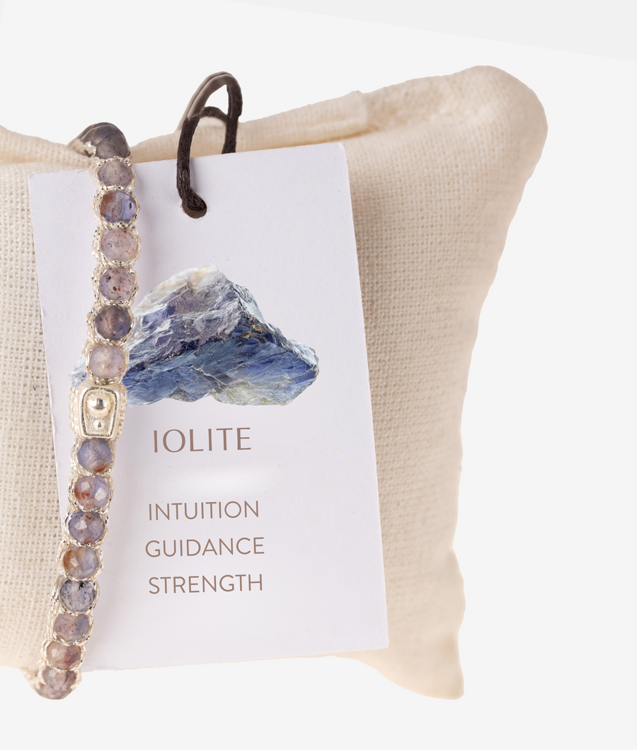 Iolite Bracelet | Silver