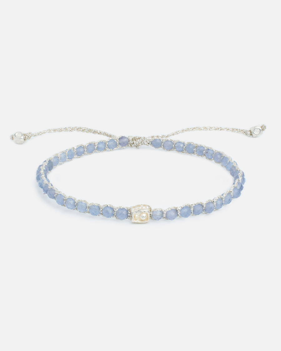 Lavender Amethyst Bracelet from Zambia | Silver