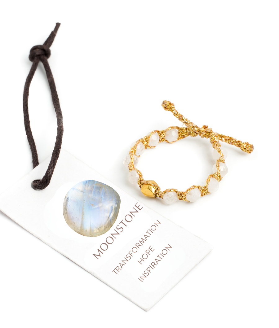 Moonstone Rings | Gold