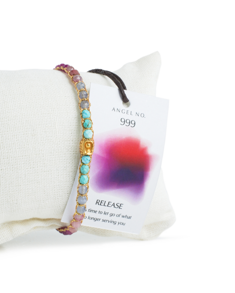 Bundle, Angel No.999,hand-blended Gem Aura Fragrance infused with Pink Tourmaline.
