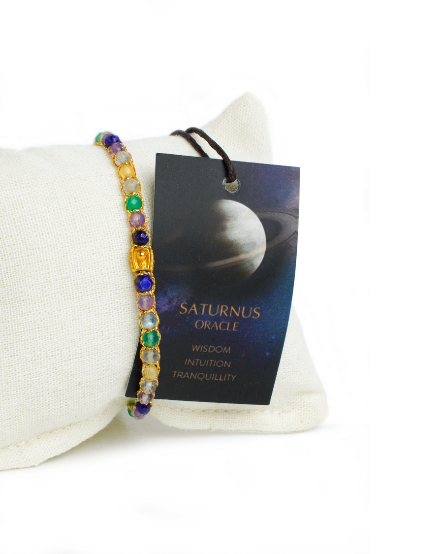 Saturnus Oracle Bracelet | Gold
