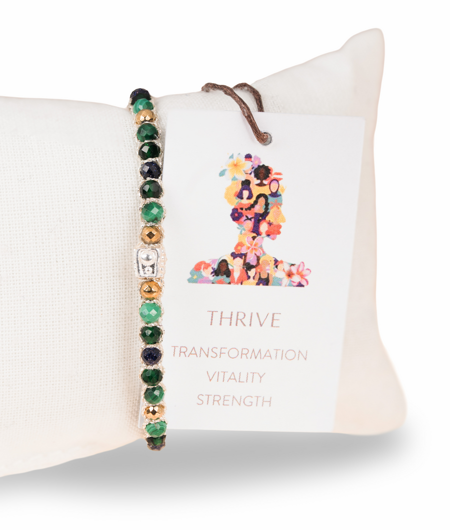 Thrive Bracelet | Silver