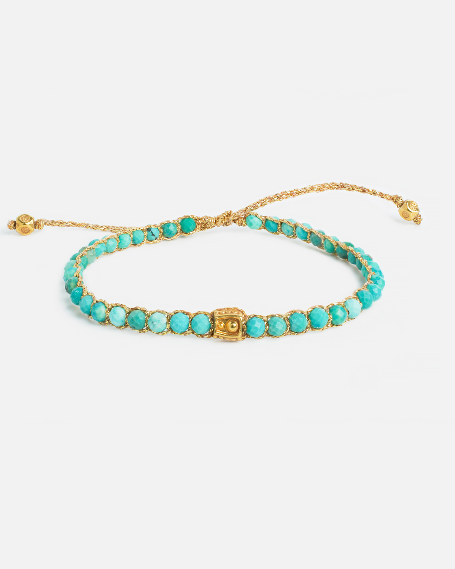 Light Turquoise Bracelet | Gold