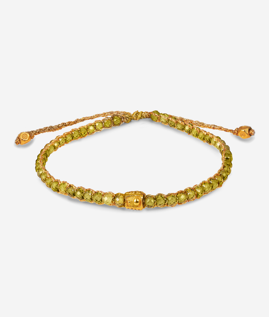 The Fancy Olive Bracelet | Gold