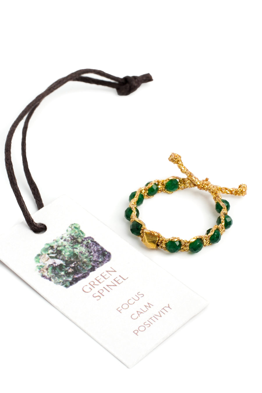 Green Spinel Rings | Gold