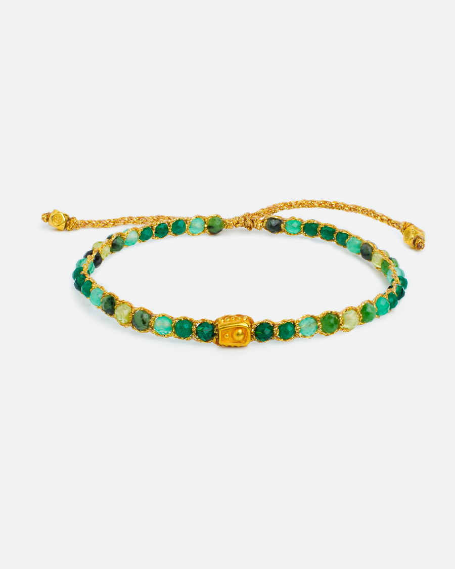 Ombre Green Glow | Gold