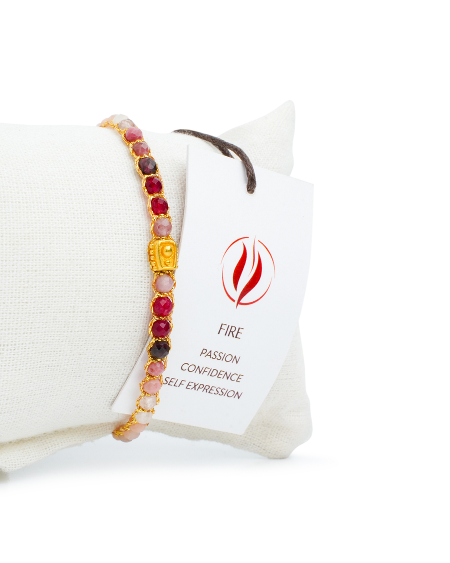 Fire Bracelet | Gold