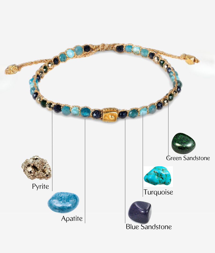 Ocean Deep Bracelet | Gold