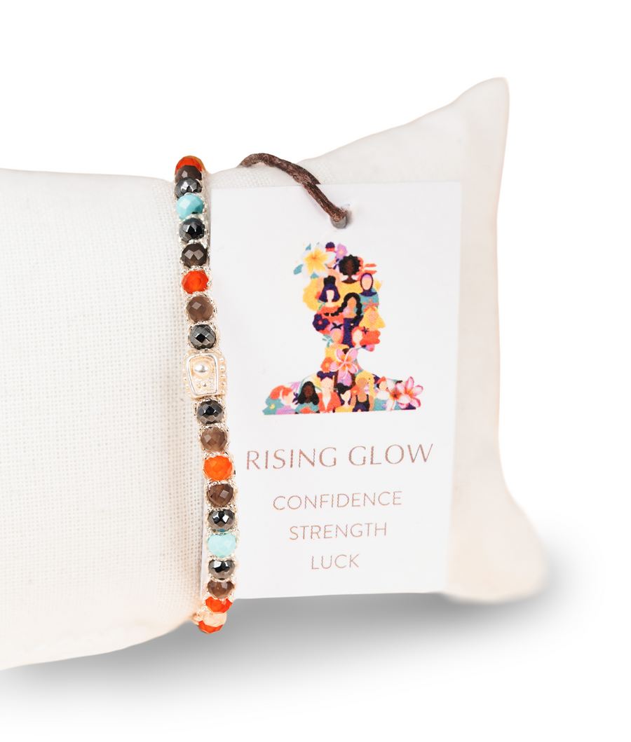 Rising Glow  Bracelet | Silver