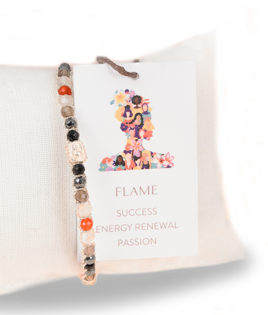 Flame Bracelet | Silver