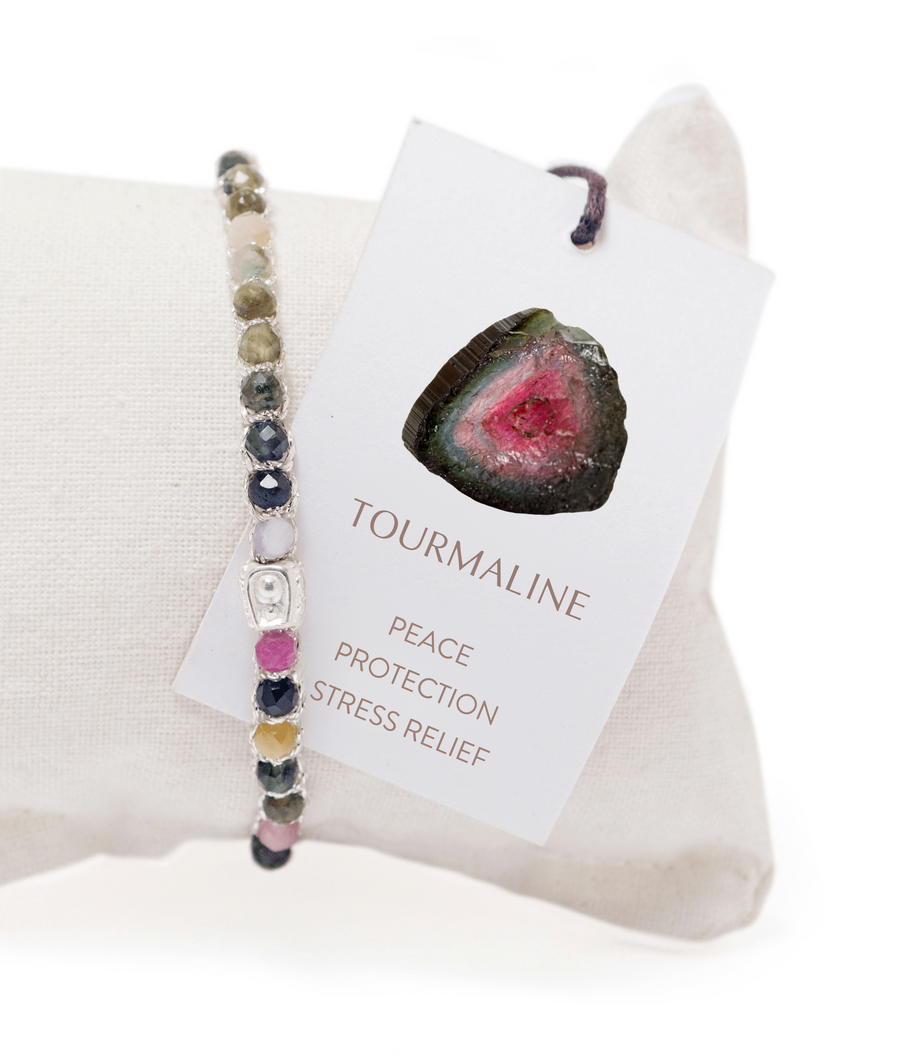 Tourmaline Bracelet | Silver