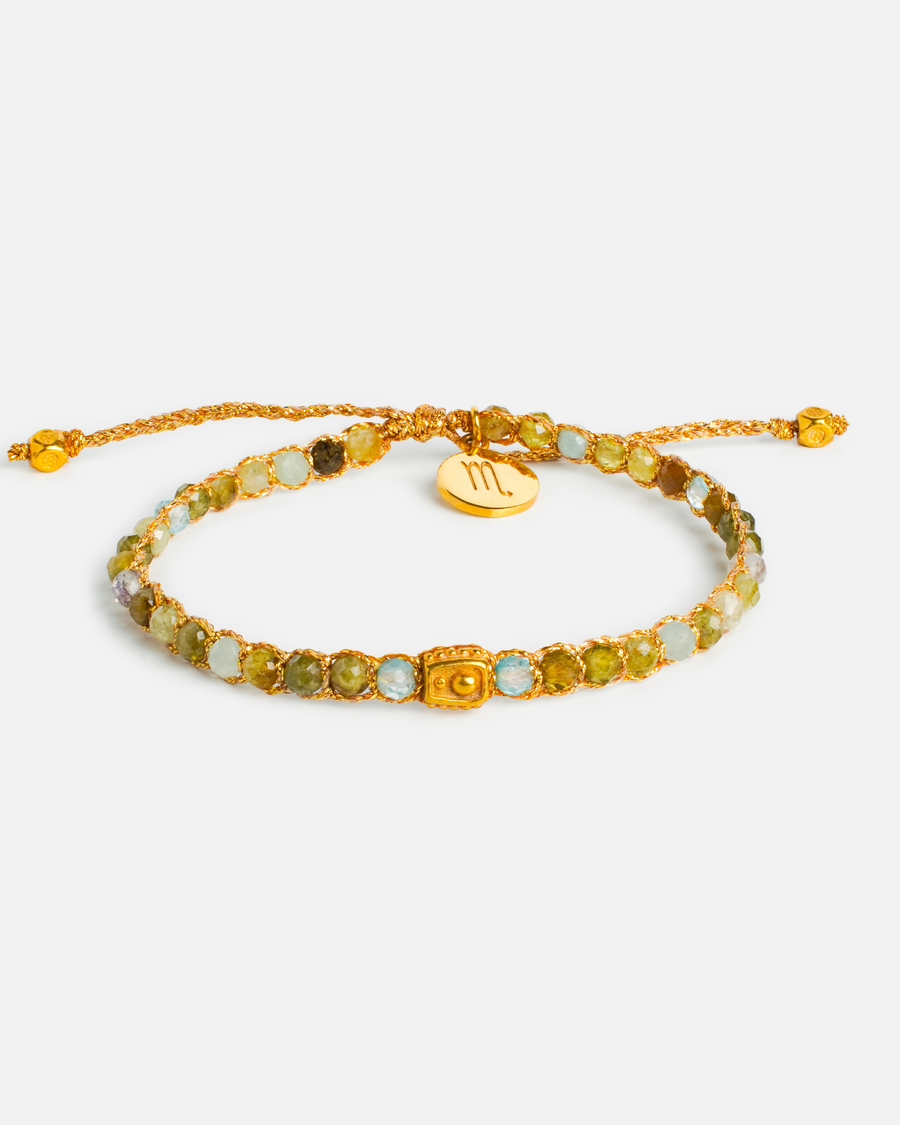 Scorpio October Bracelet | Gold