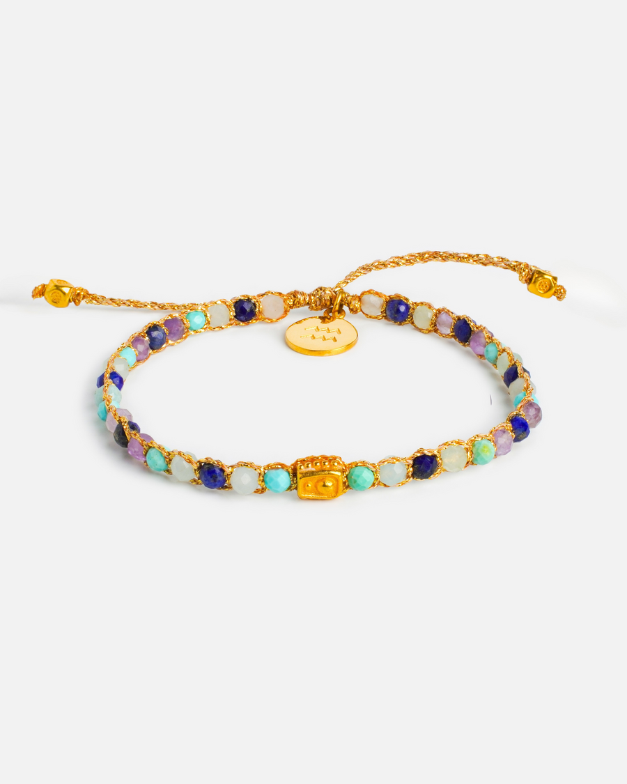 Aquarius February  Bracelet  |  Gold