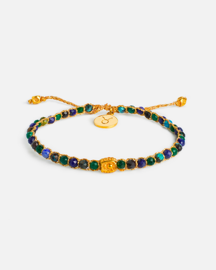 Taurus April Bracelet  |  Gold