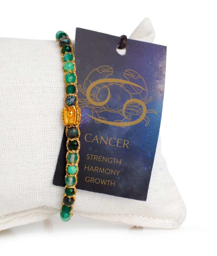 Cancer June  Bracelet  |  Gold