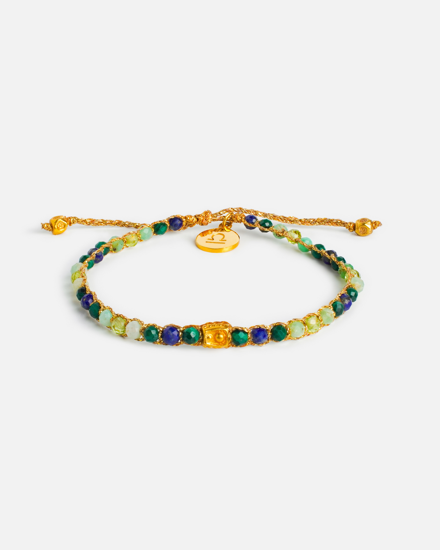 Libra September Bracelet  |  Gold