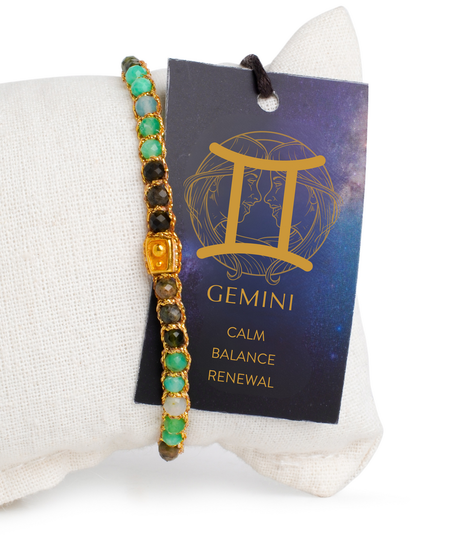 Gemini May Bracelet  |  Gold