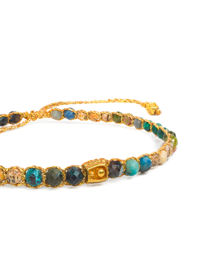 Earth Nature's Symphony Bracelet | Gold