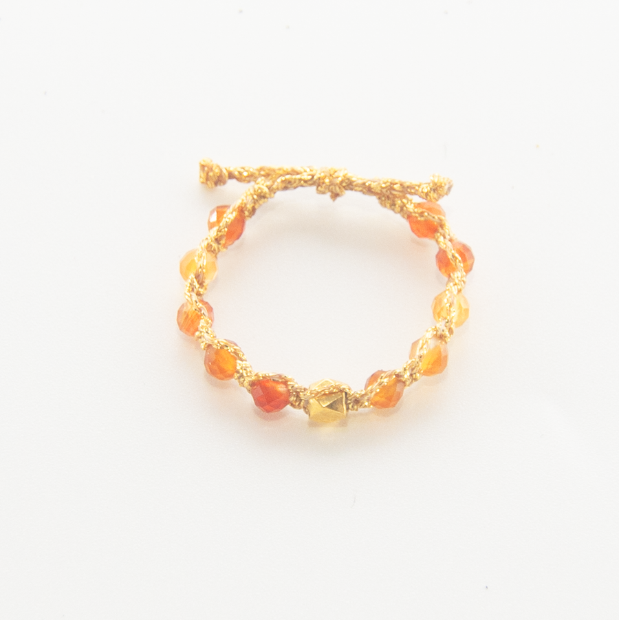 Carnelian From Brazil Rings | Gold