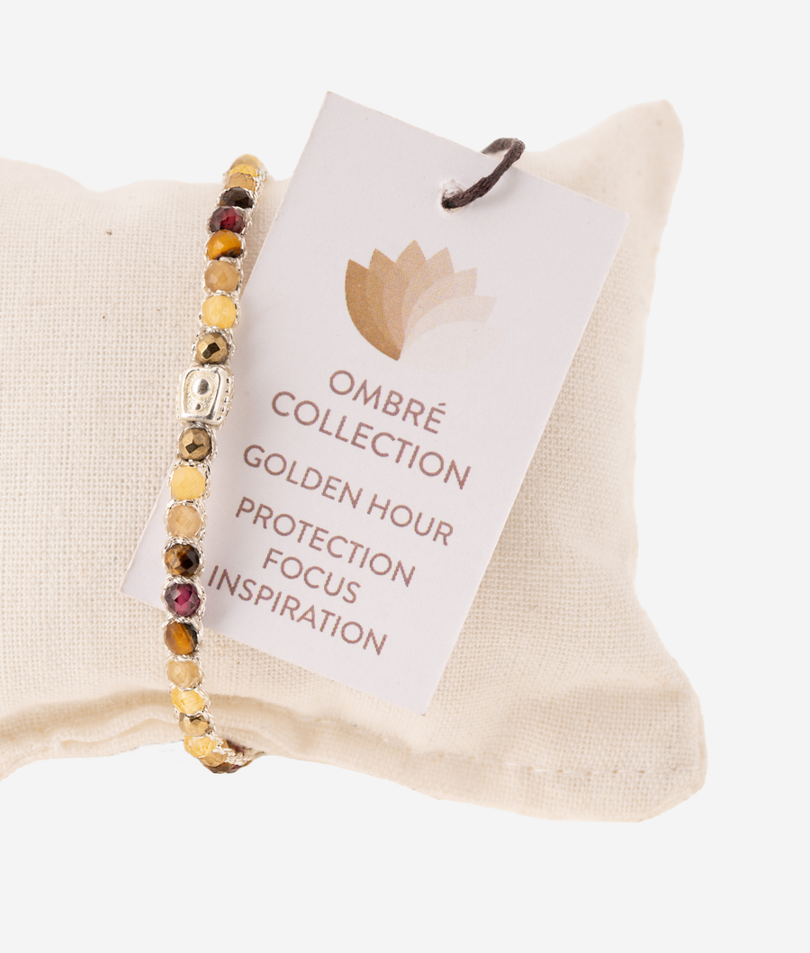 Ombre Golden Hour Bracelet | Silver