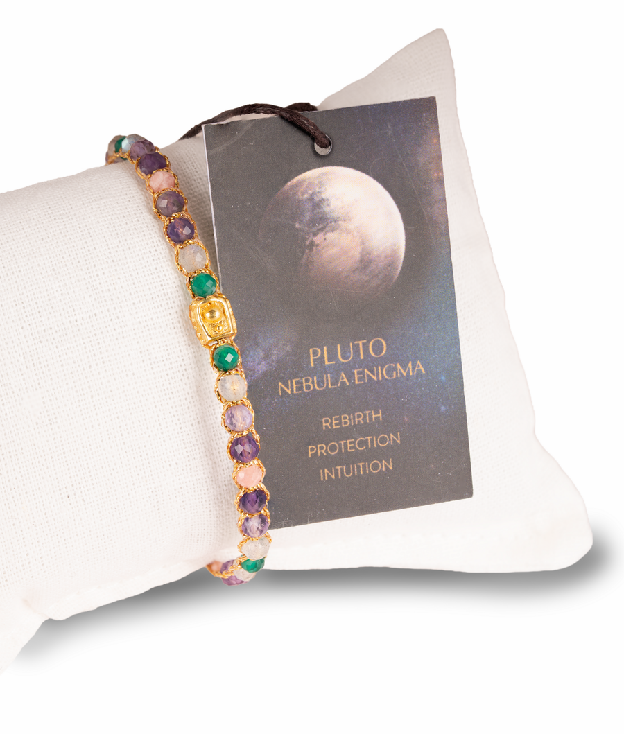 Pluto Nebula Enigma Bracelet | Gold