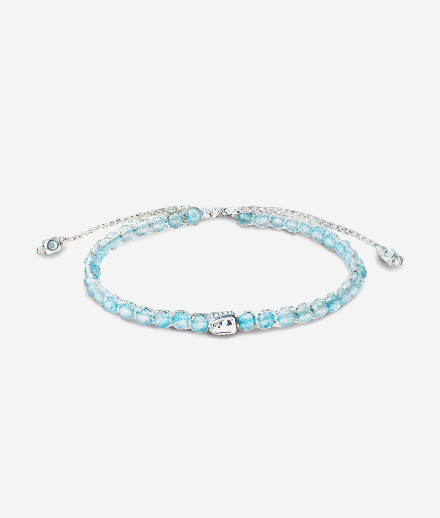 Blue Topaz Bracelet | Silver