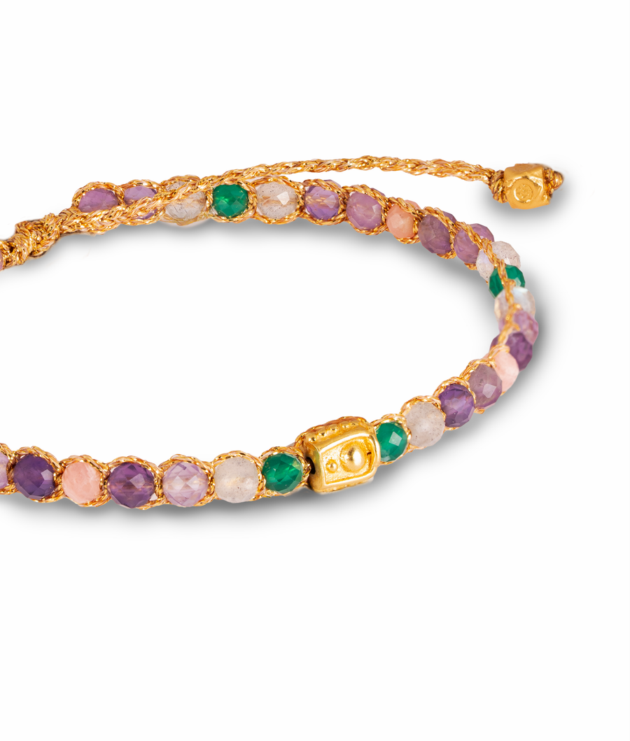 Pluto Nebula Enigma Bracelet | Gold