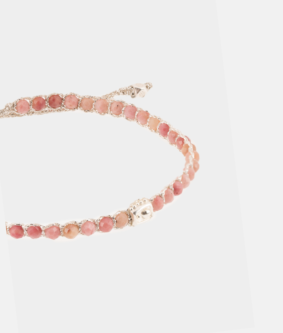 Rhodonite from Australia Bracelet | Silver