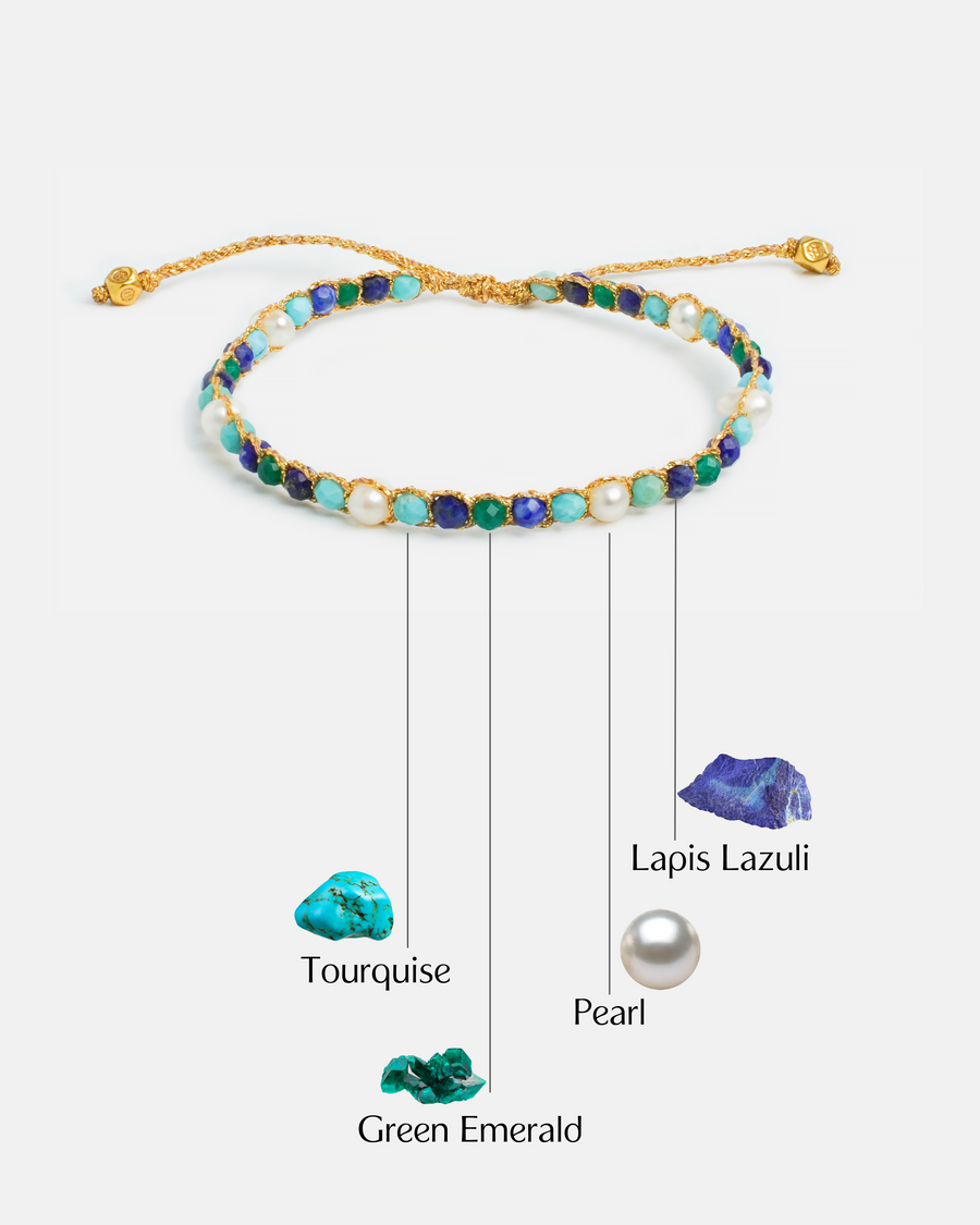 Jupiter Celestial Serenity  Bracelet | Gold