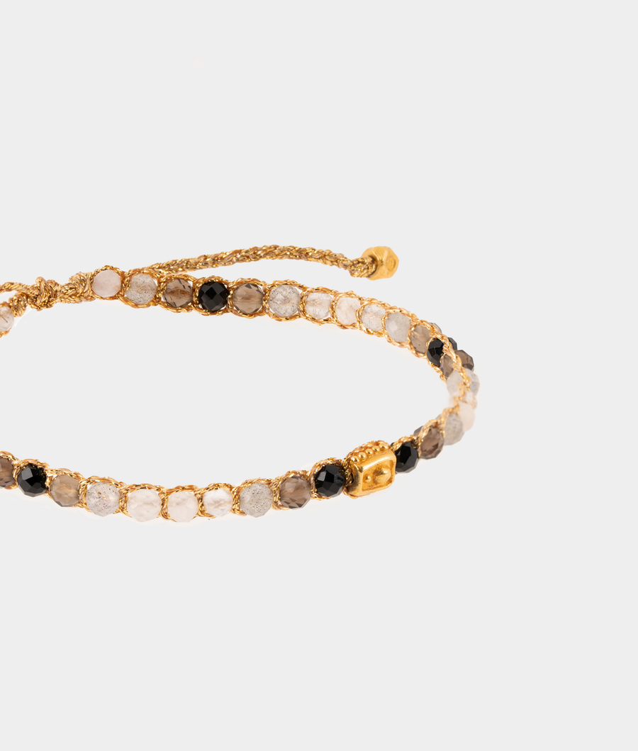 Ombre Moon Rock Bracelet | Gold