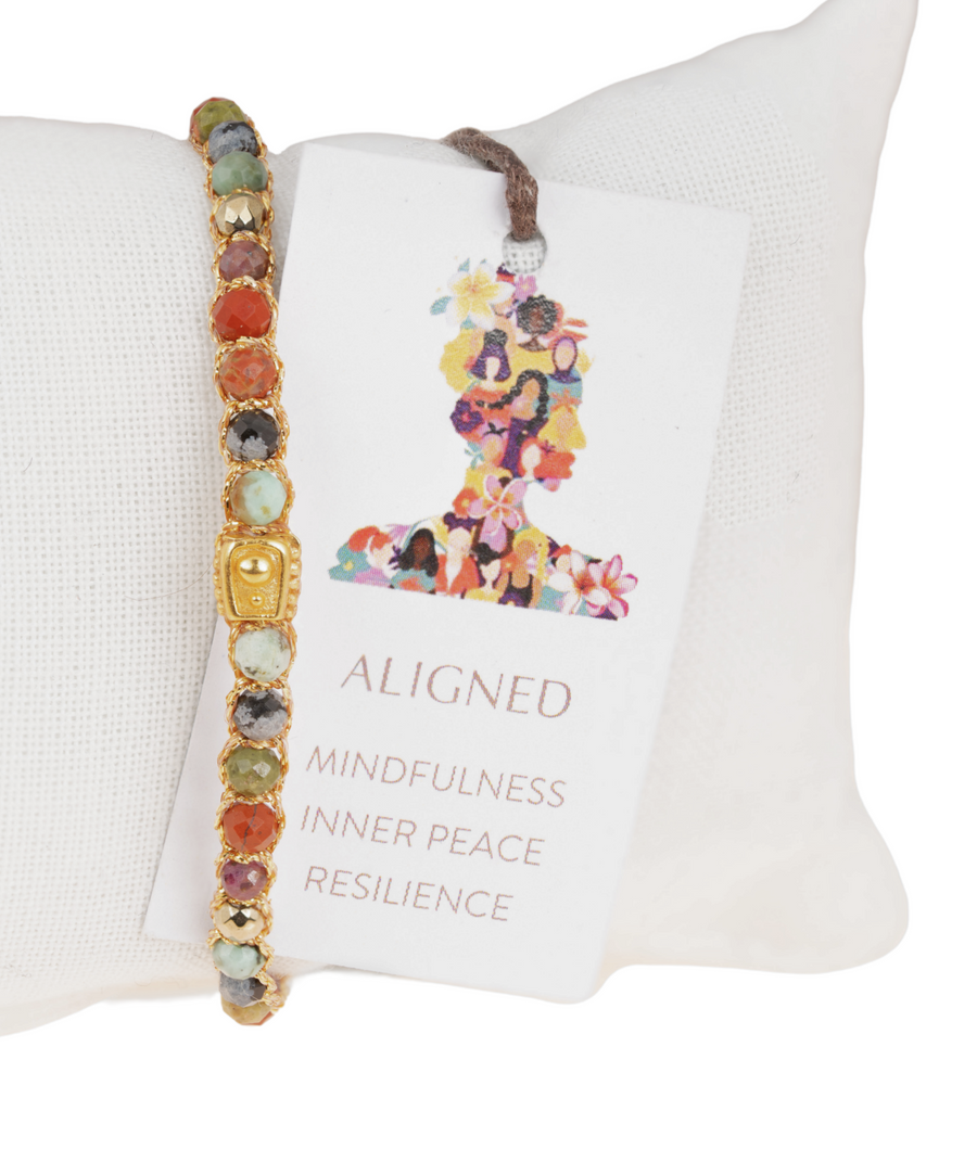 Aligned Bracelet | Gold