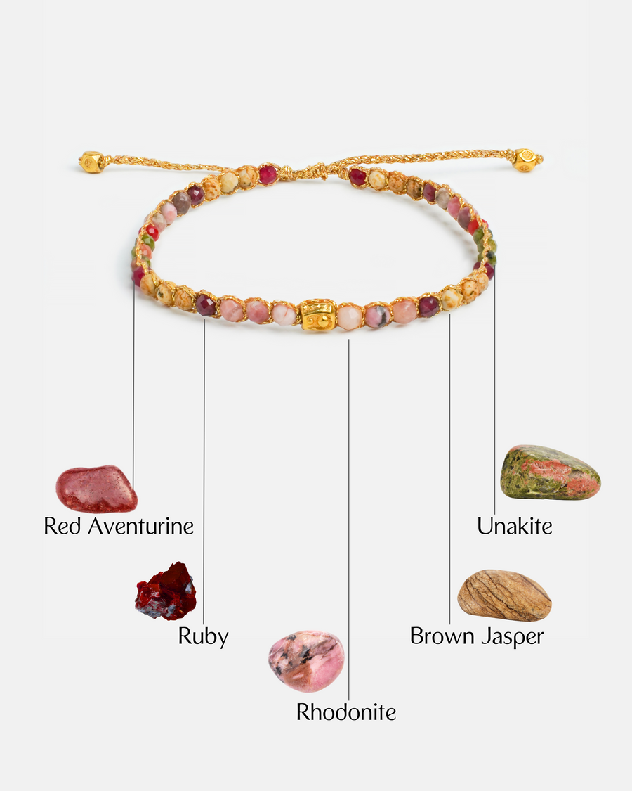Mars Scarlet Stardust  Bracelet | Gold
