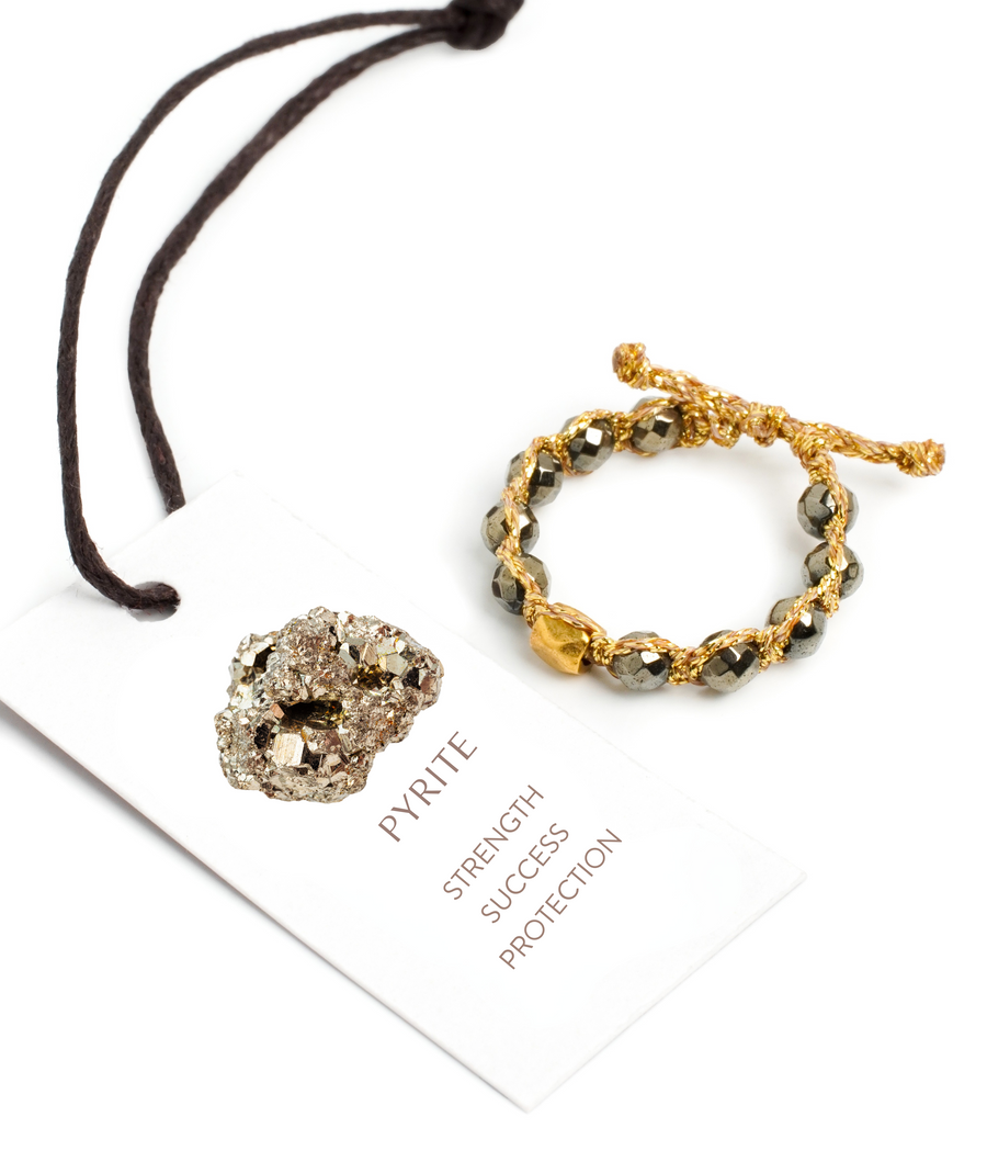Pyrite Vintage Rings | Gold