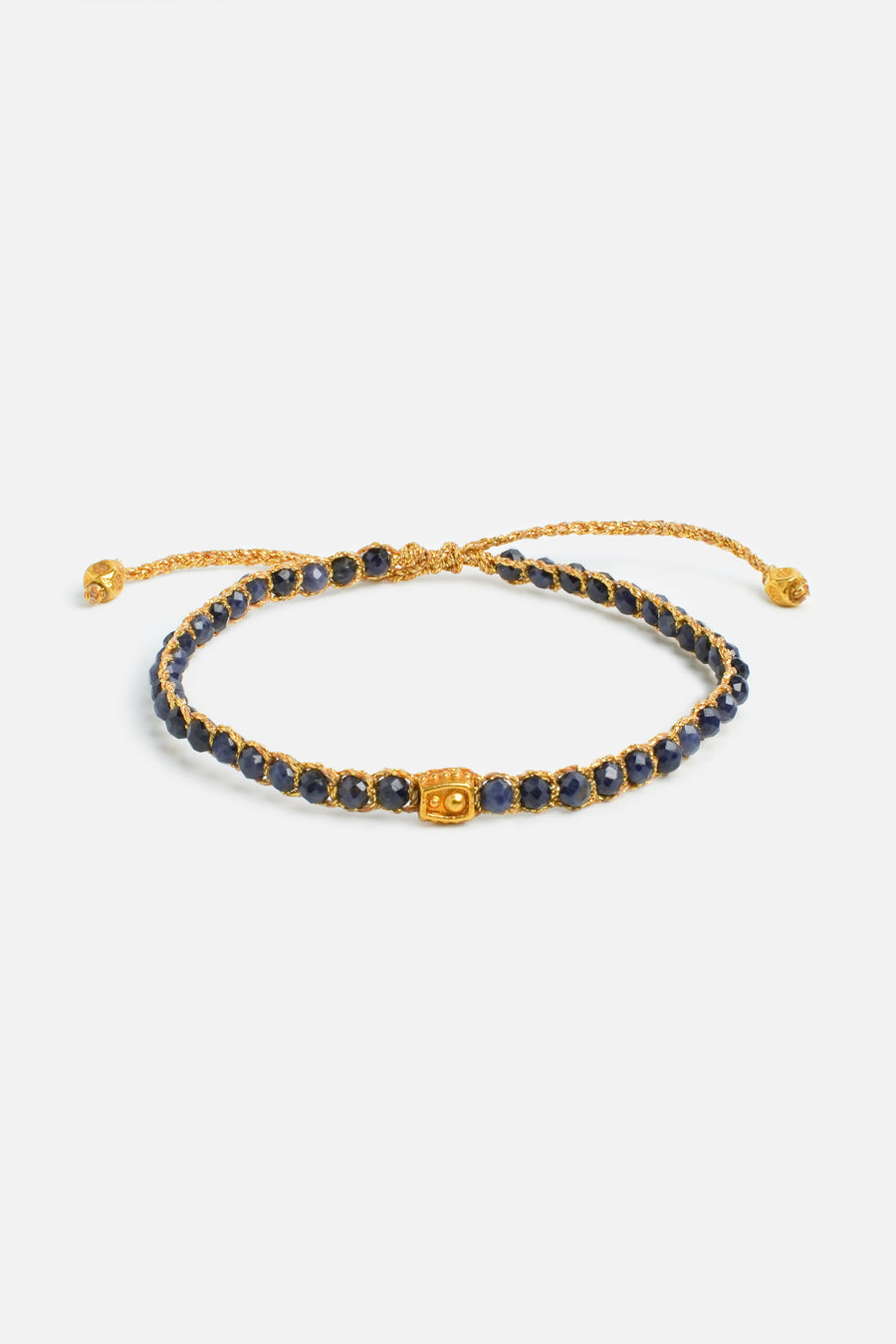 Blue Sapphire Bracelet | Gold