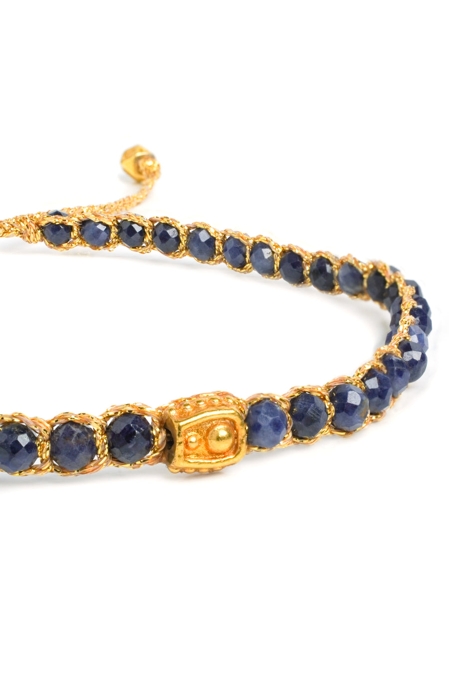 Blue Sapphire Bracelet | Gold