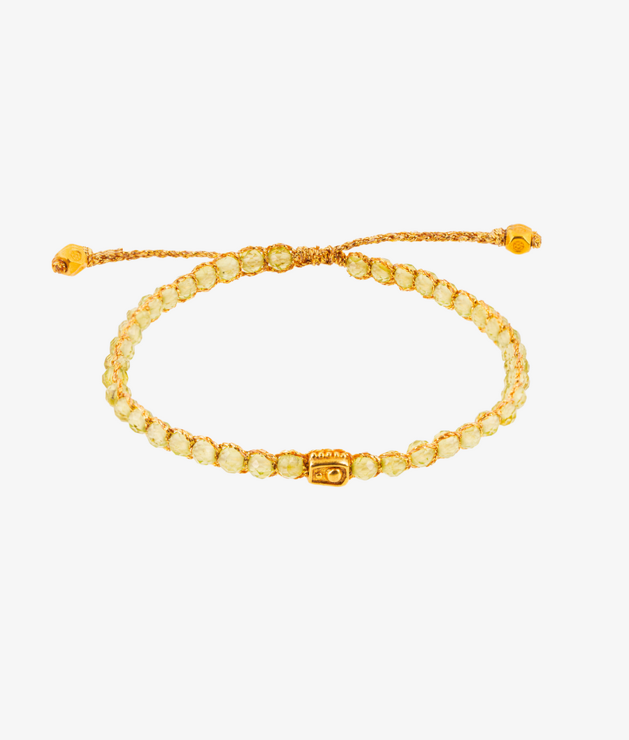 Peridot Bracelet | Gold