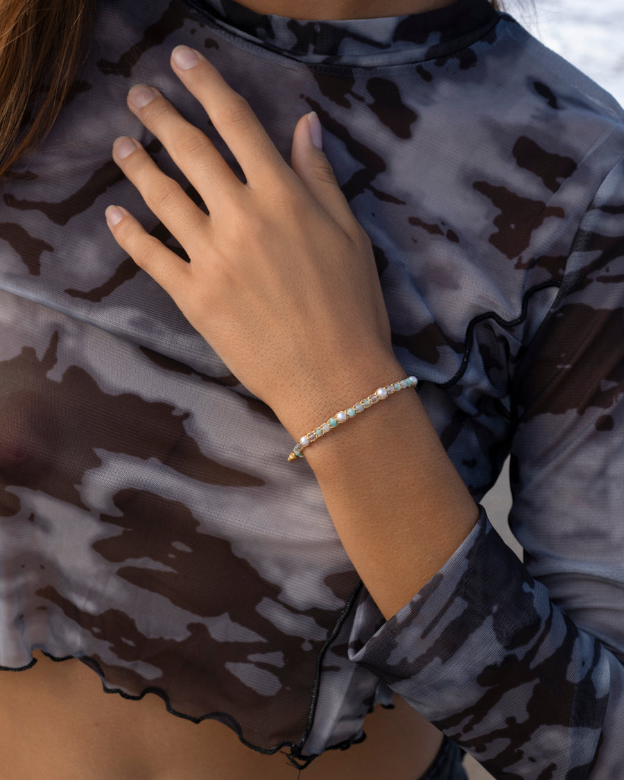 Moon Velvet Moon Bracelet | Gold